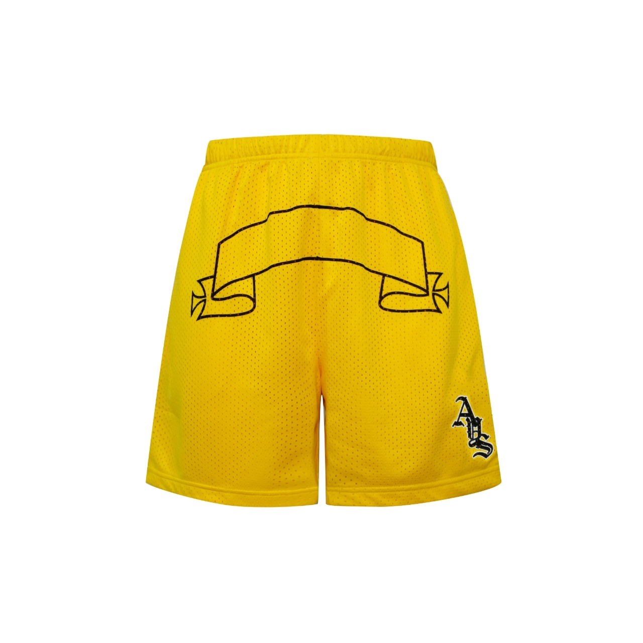 Askyurself Lakers Mesh Shorts Yellow