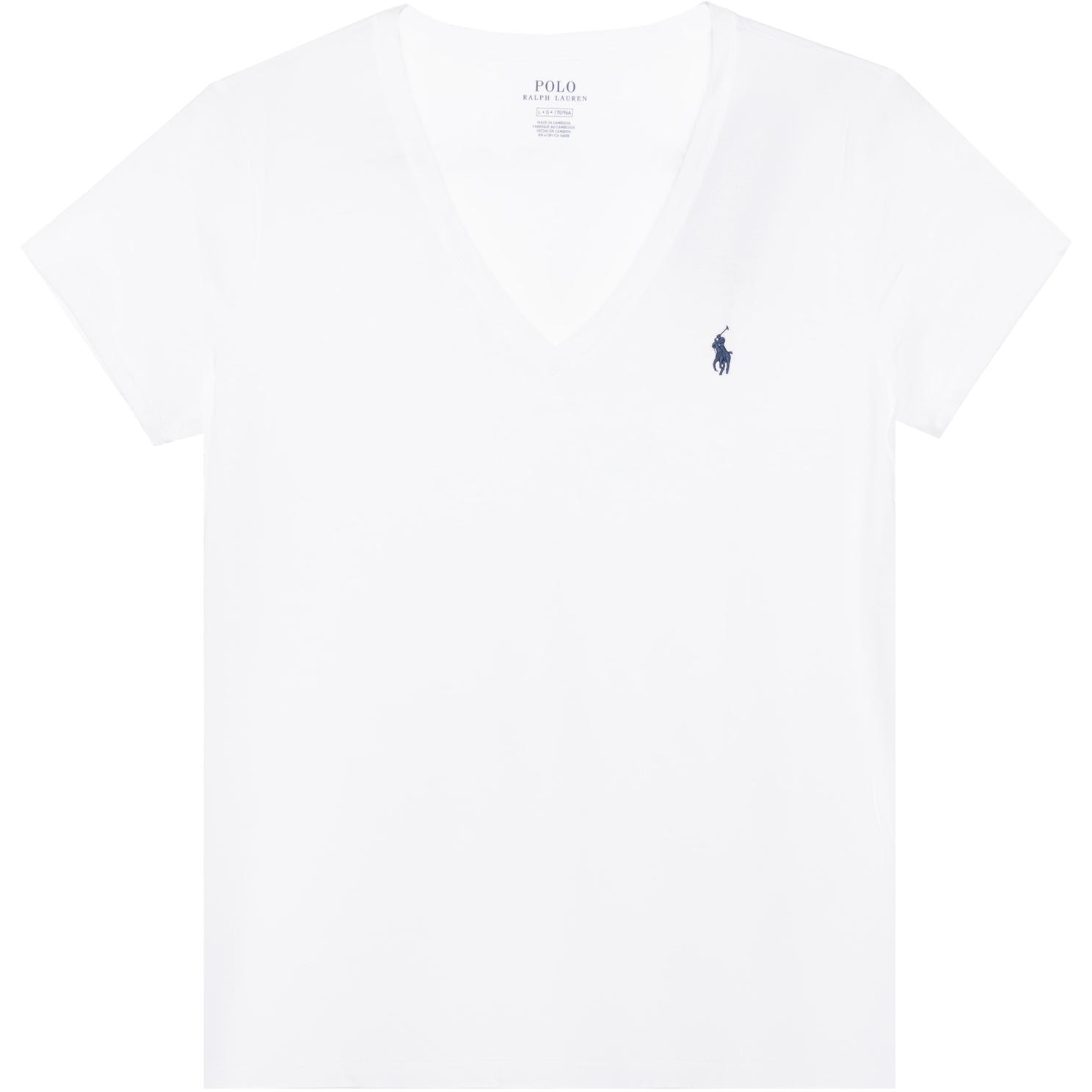 Polo Ralph Lauren V-Neck T-Shirt White