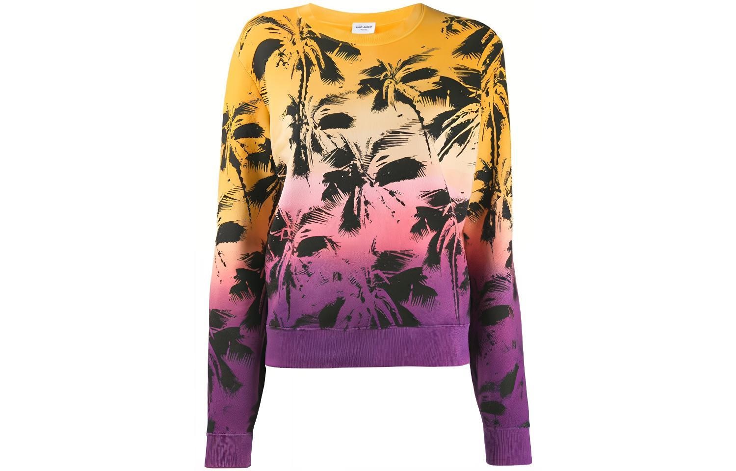 SAINT LAURENT/圣罗兰 SAINT LAURENT Palm-print Sweatshirt
