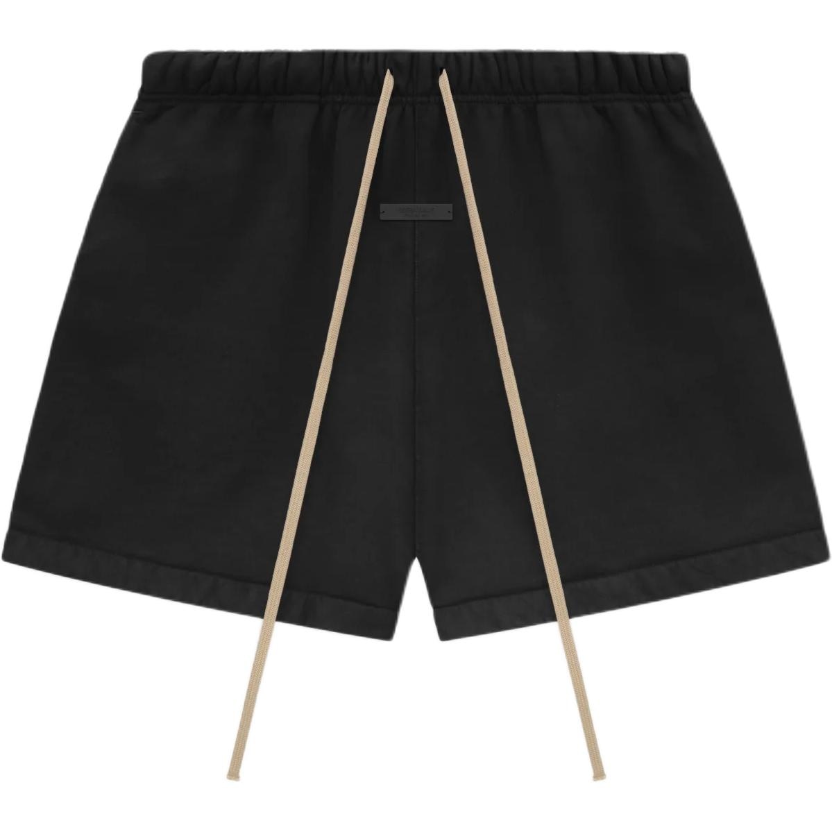 Fear of God Essentials Heavy Fleece Soccer Short Black