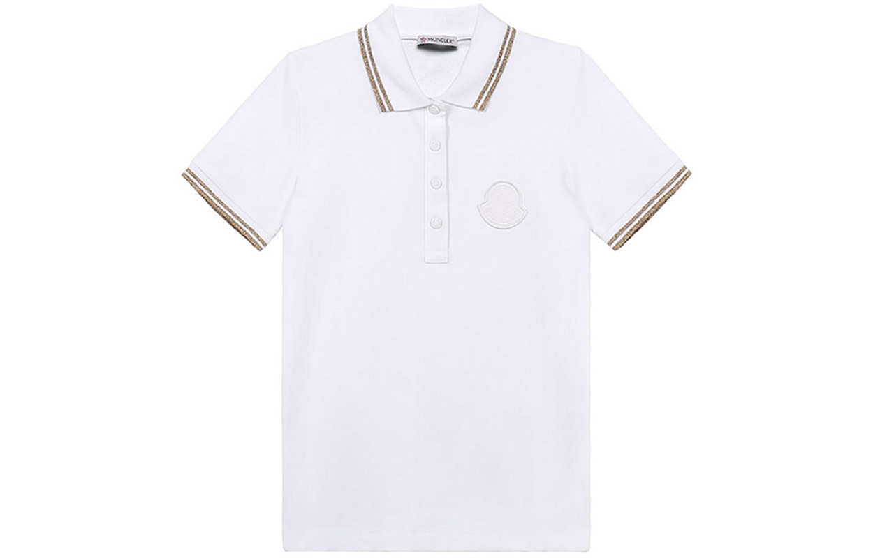 Moncler Polo Shirt White
