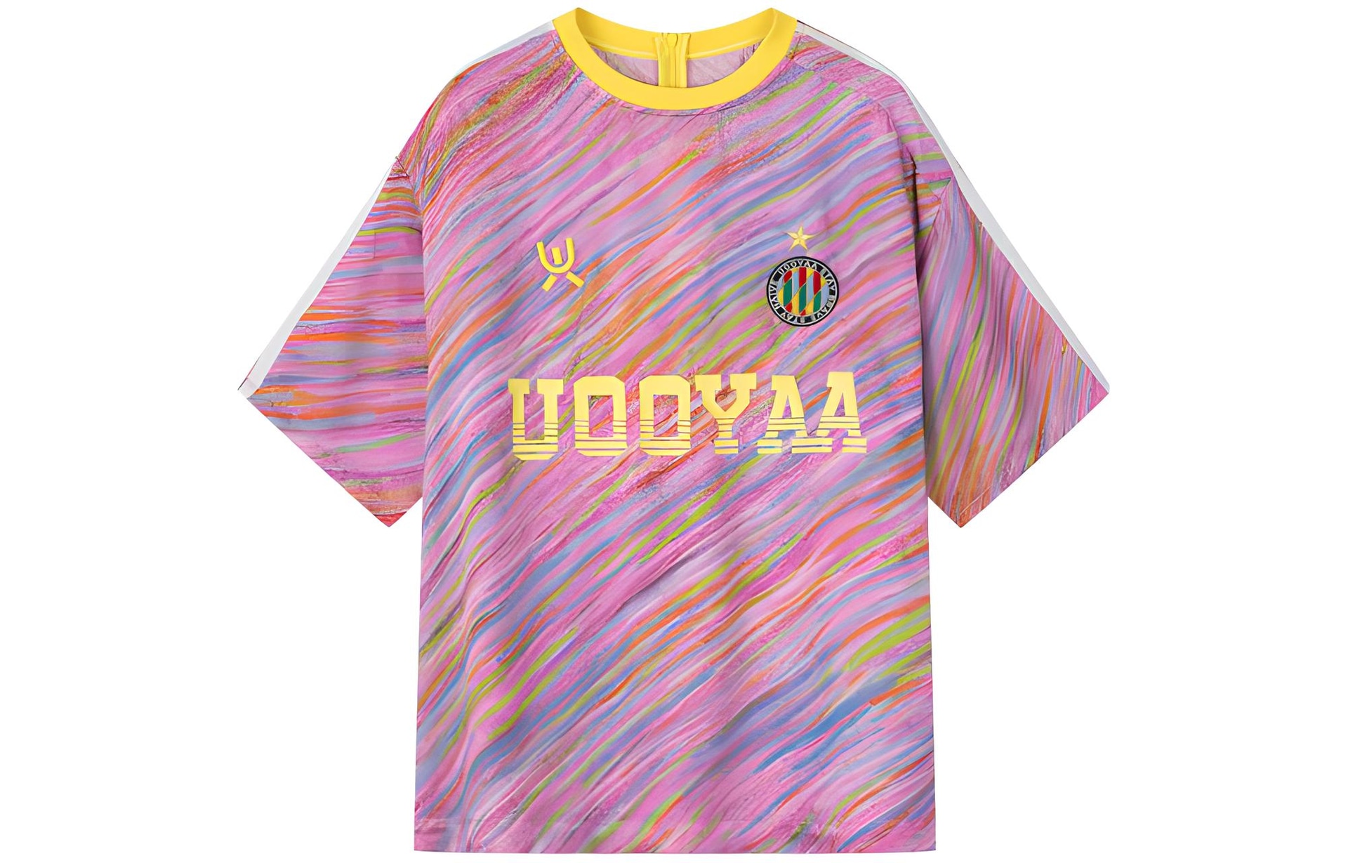 乌丫/UOOYAA UOOYAA Football Series Purple Tee