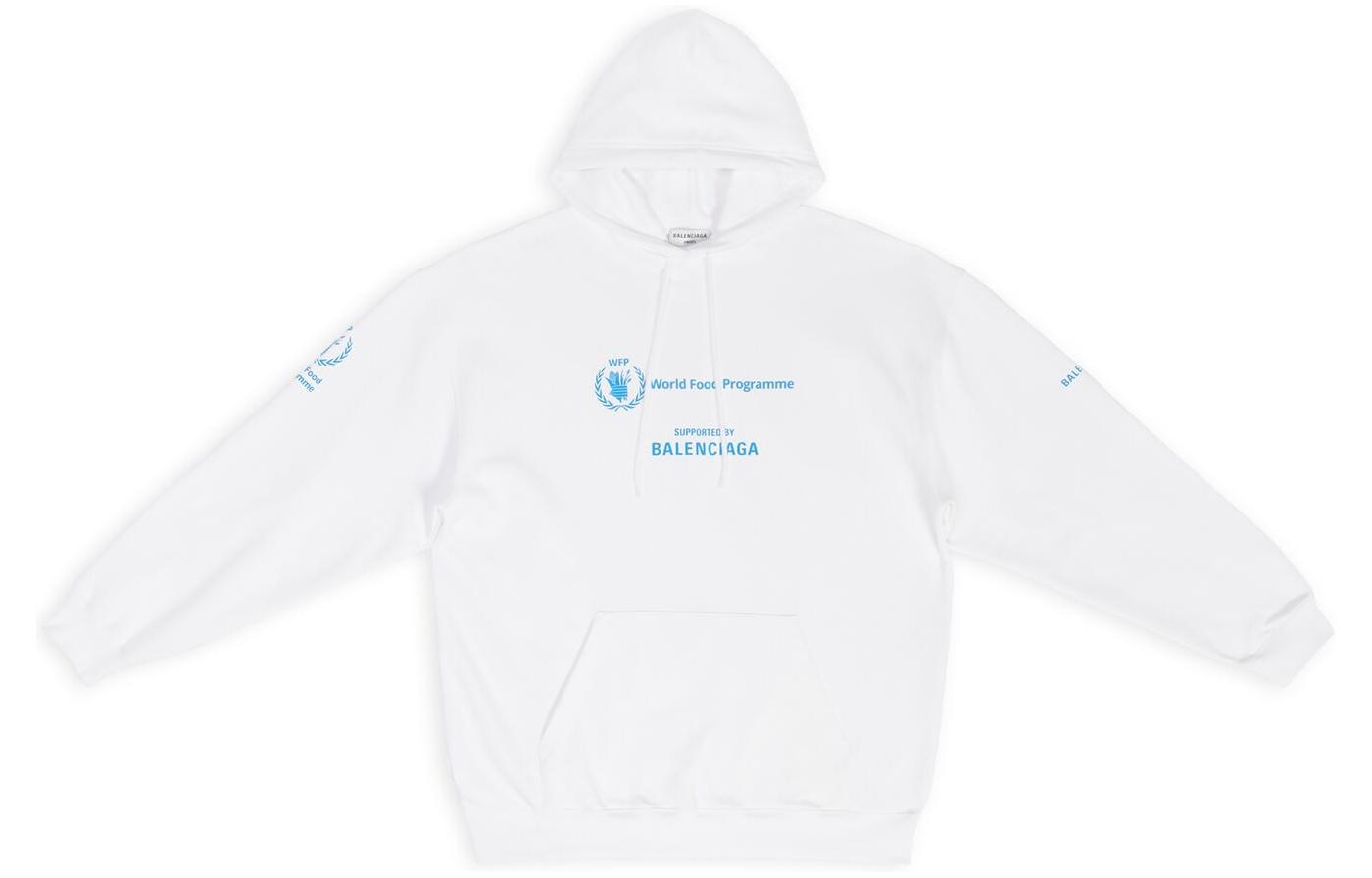 Balenciaga x WFP Hoodie White