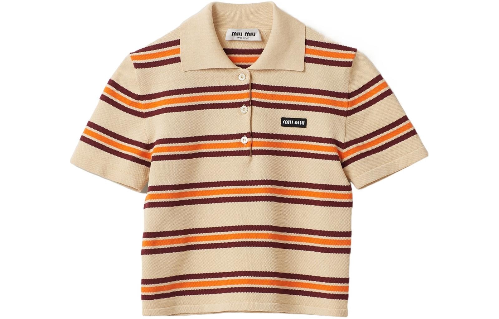 Miu Miu SS24 Polo Beige