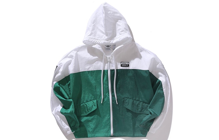 adidas Originals Windbreaker Jacket Green White