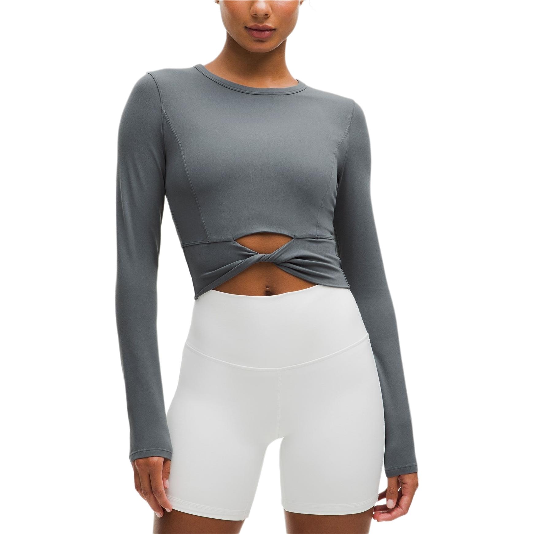 Lululemon Nulu Cropped Long Sleeve Shirt — фото 8