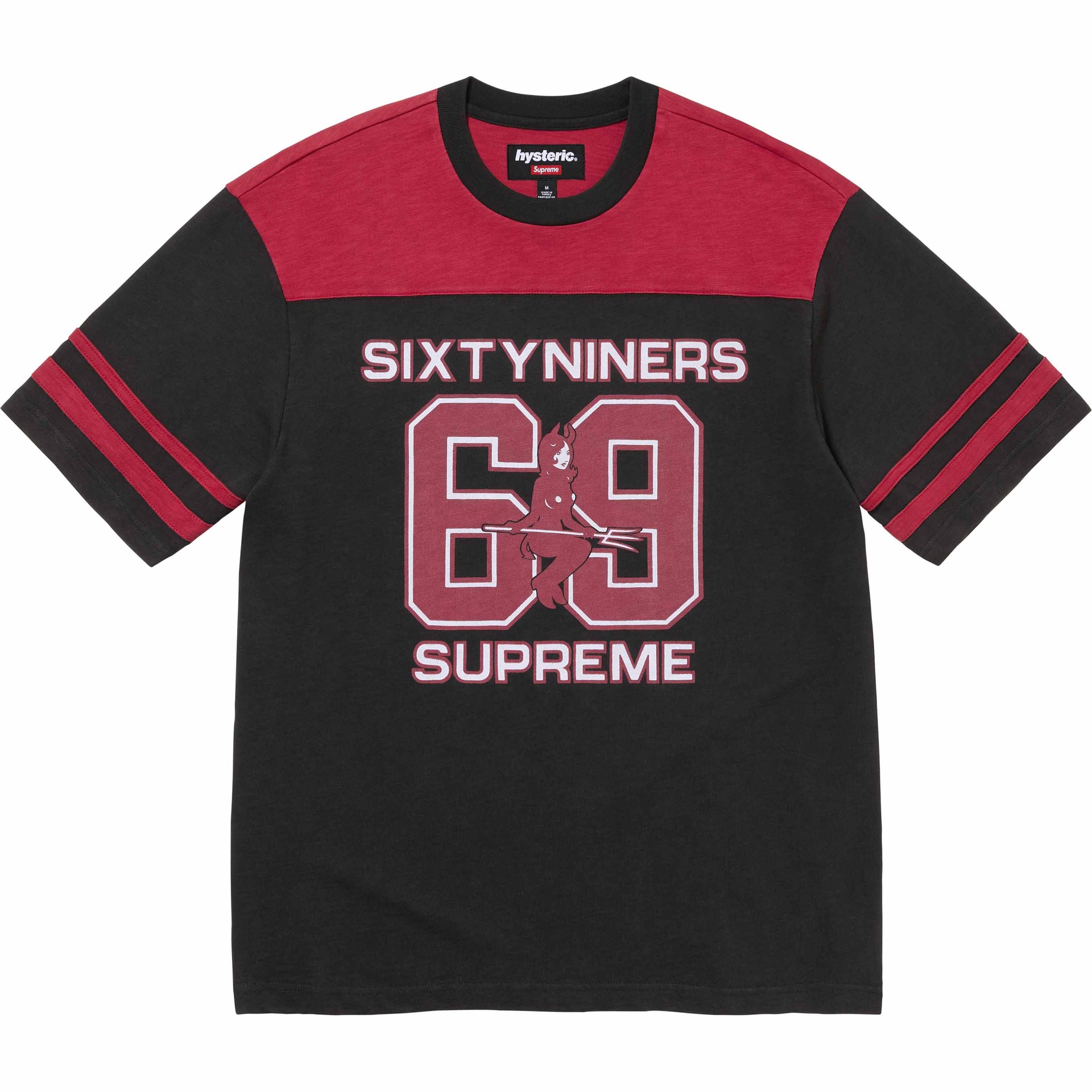 Supreme x HYSTERIC GLAMOUR 69 Football Top