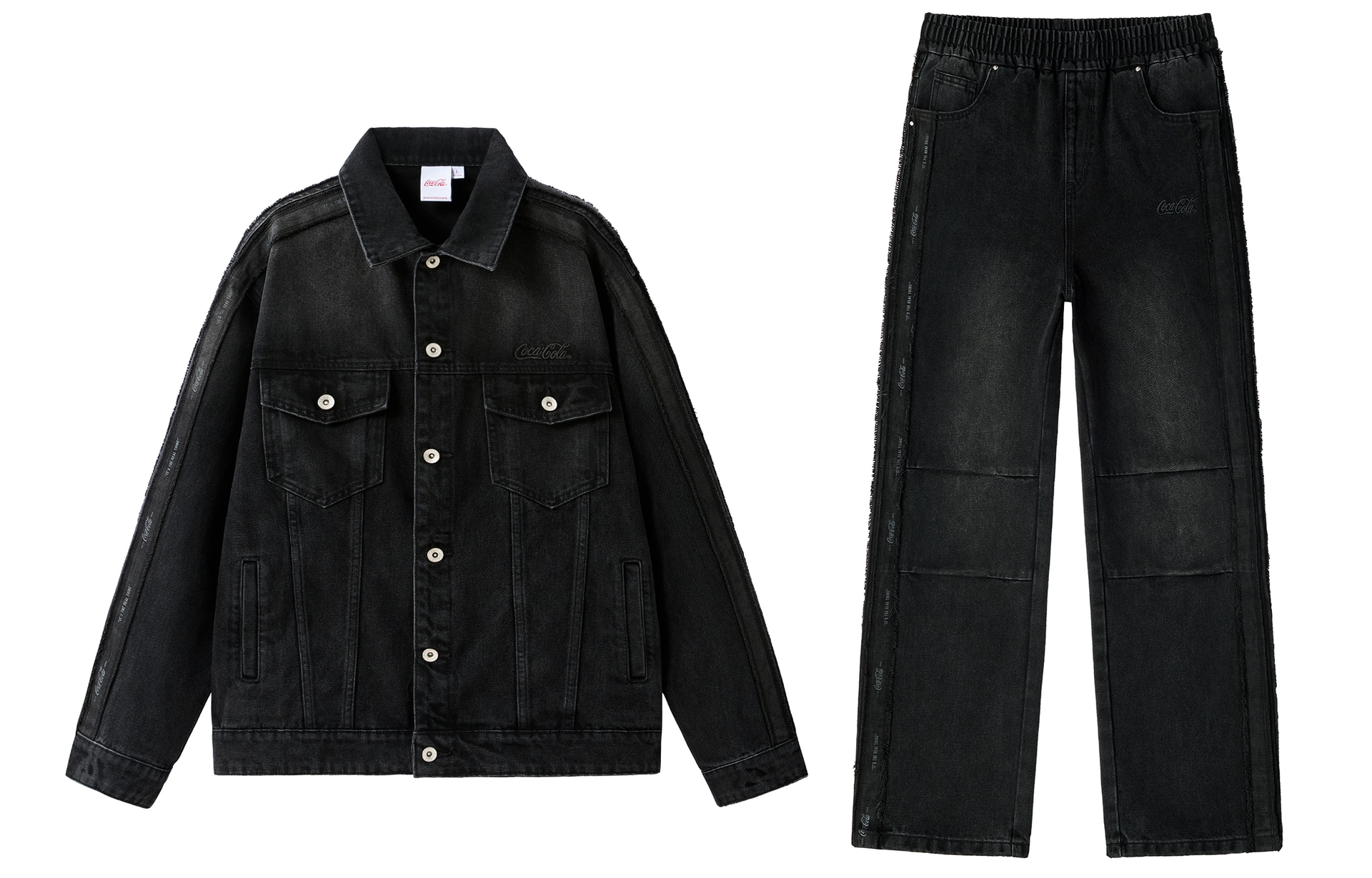 Coca-Cola/可口可乐 Coca-Cola Denim Set Black