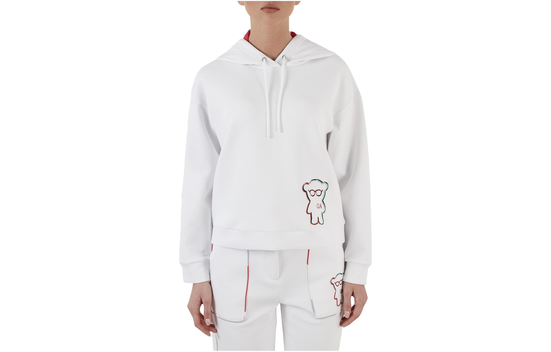 Emporio Armani SS23 Hoodie White