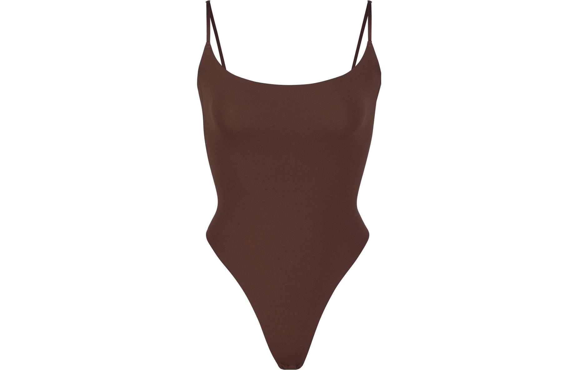 Skims Flts Everybody Caml Bodysuit Cocoa