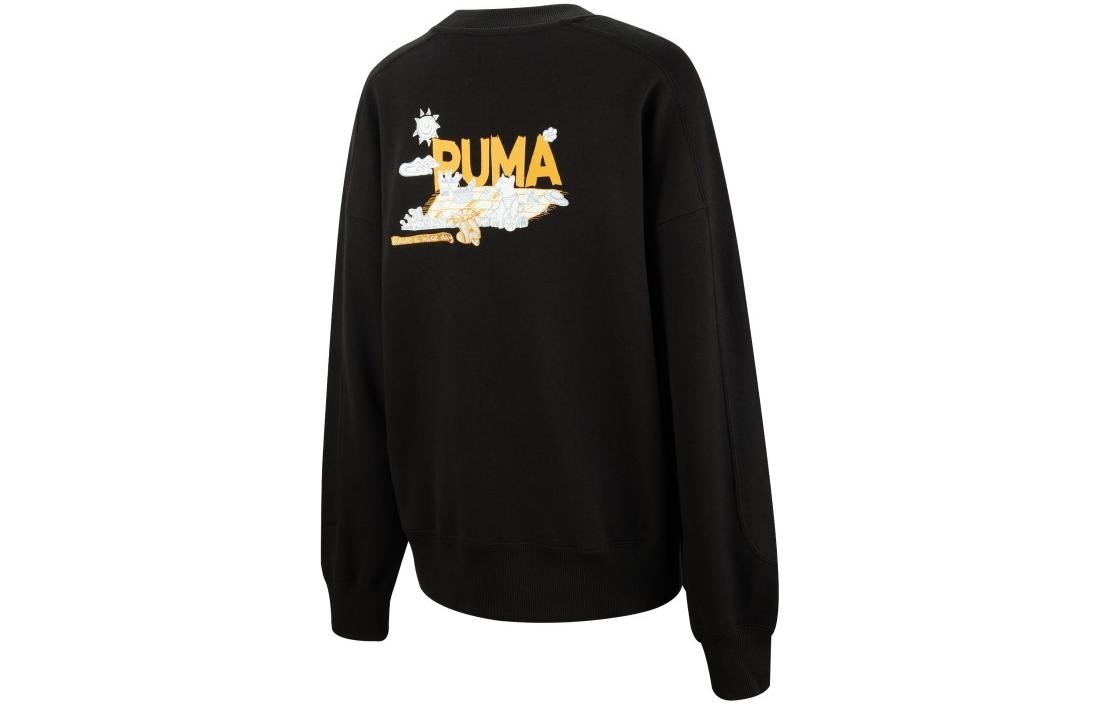 Puma Classics Joy Graphic Graphic Crew W