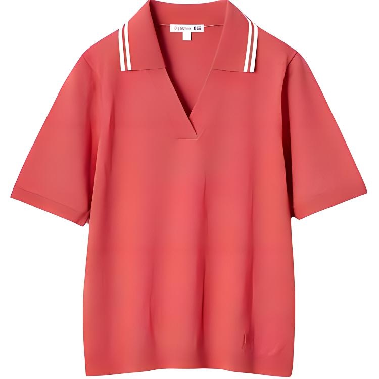 UNIQLO/优衣库 UNIQLO x JW Anderson SS24 Striped Polo Red