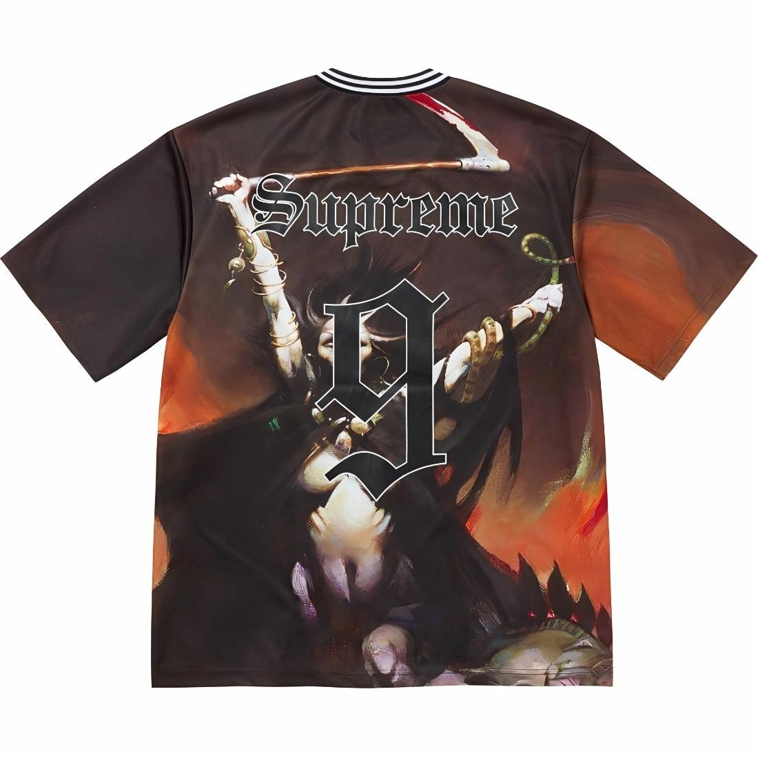 Supreme x Frank Frazetta Soccer Jersey — фото 2