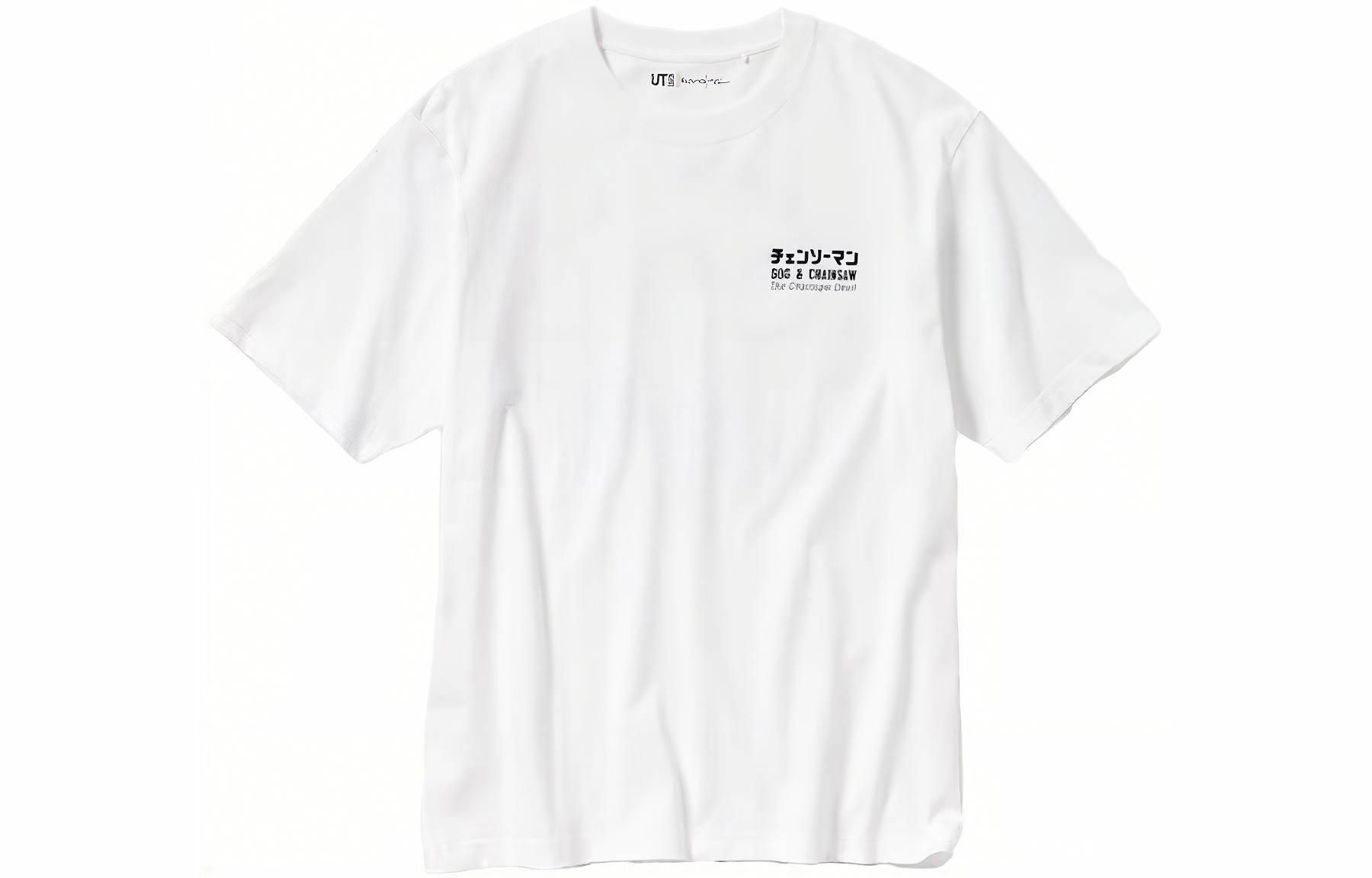 UNIQLO/优衣库 UNIQLO x Chainsaw Man T-Shirt White