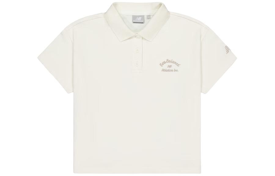 New Balance Polo Shirt Off-White