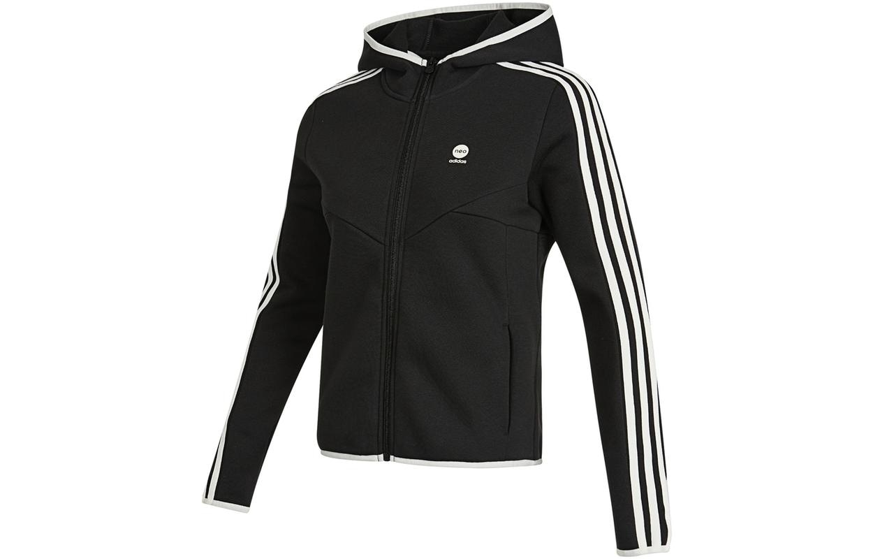 Adidas Neo Hooded Jacket Black