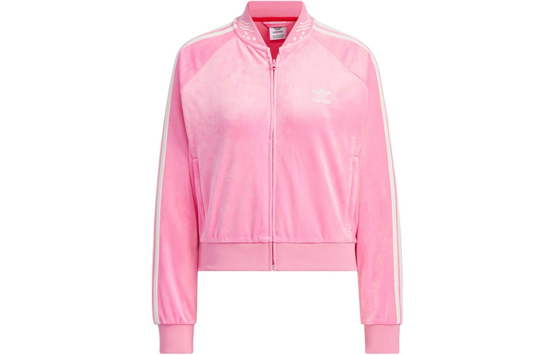 adidas originals x FEIFEI RUAN FW23 Velvet Track Jacket Pink