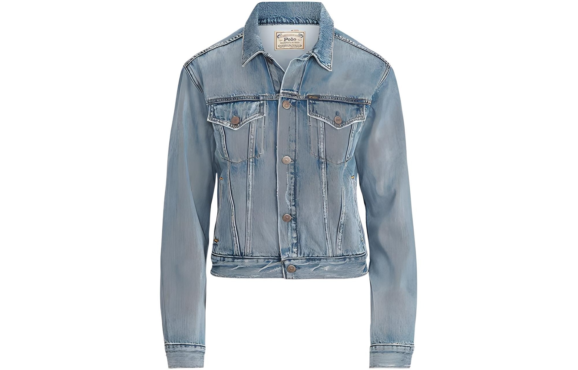 Polo Ralph Lauren Classic Polo Bear Biker Jacket Blue