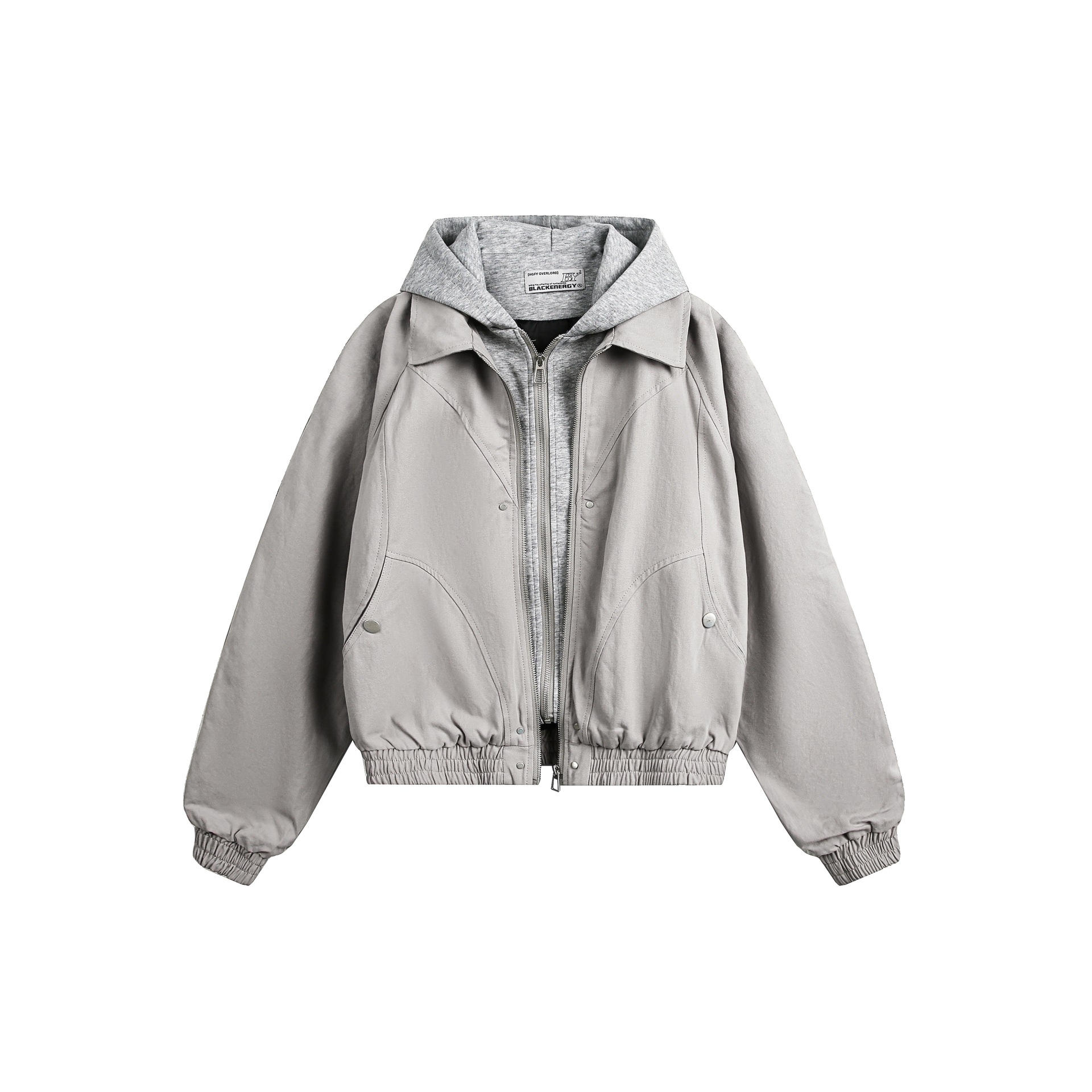 Th Fabricate Retro Hoodie Jacket Black — фото 7