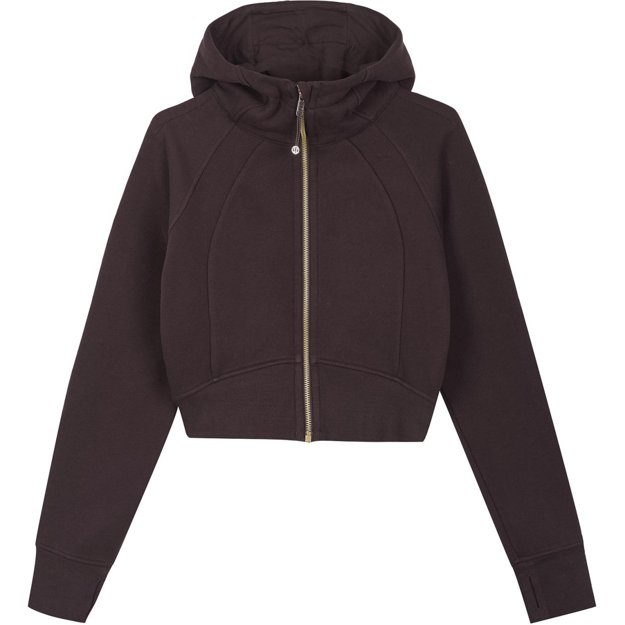 lululemon/露露乐蒙 lululemon Scuba Full-Zip Cropped Hoodie