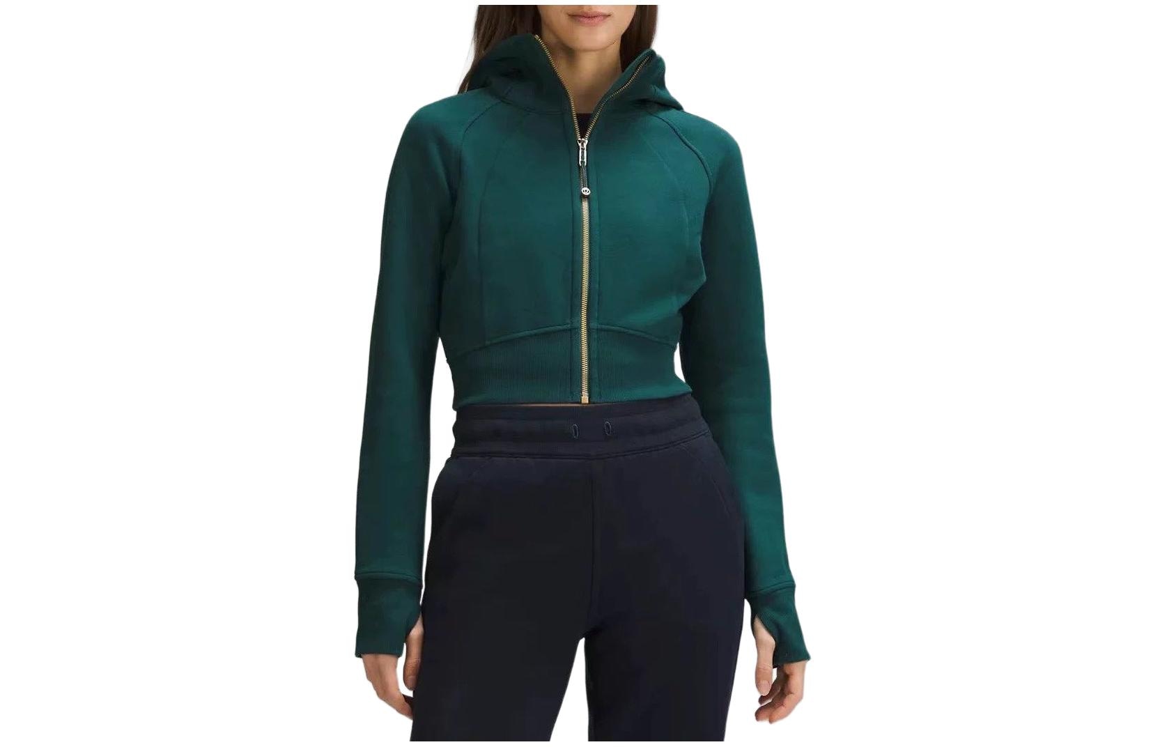 Lululemon Scuba Full-Zip Cropped Hoodie — фото 4