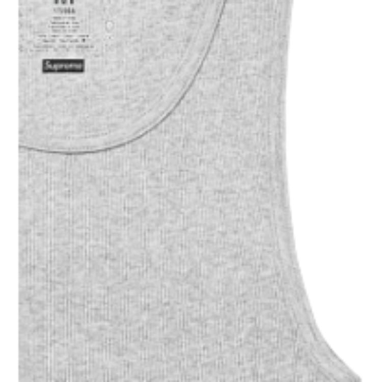 Supreme Tank Tops Grey — фото 1