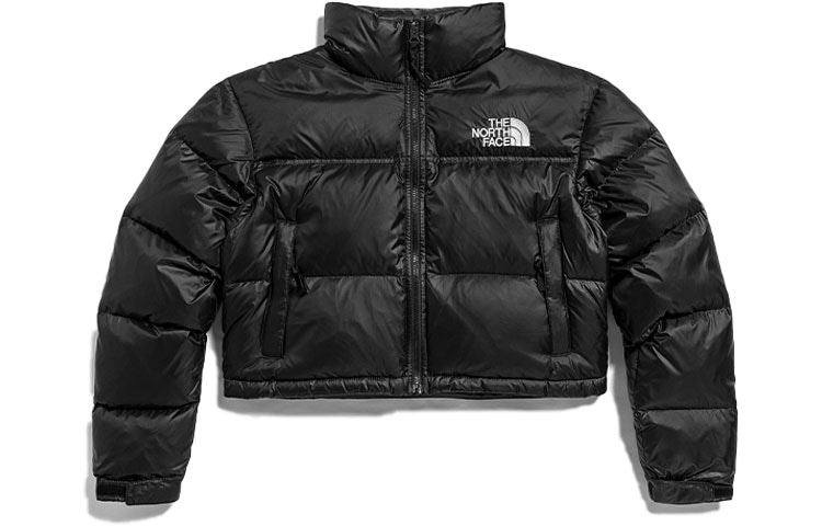 北面/THE NORTH FACE The North Face UE Logo Print Down Jacket Black