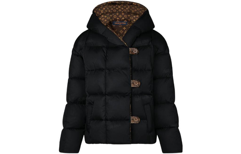 LOUIS VUITTON/路易威登 Louis Vuitton FW22 Ski Capsule Down Jacket Black