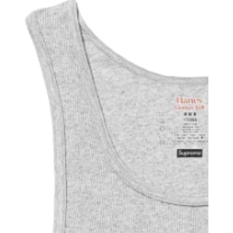 Supreme Tank Tops Grey — фото 2