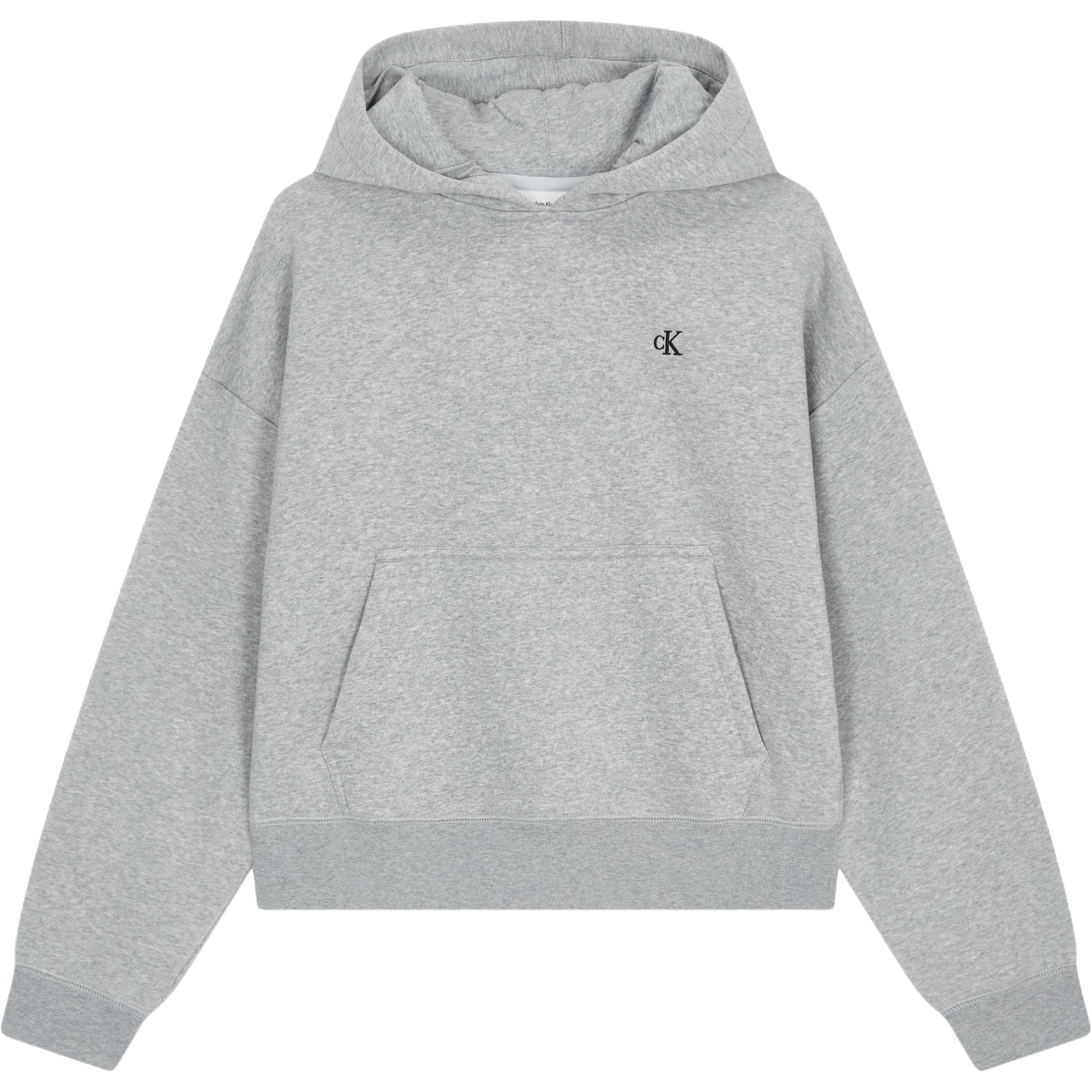 Calvin Klein Logo Hoodie Grey
