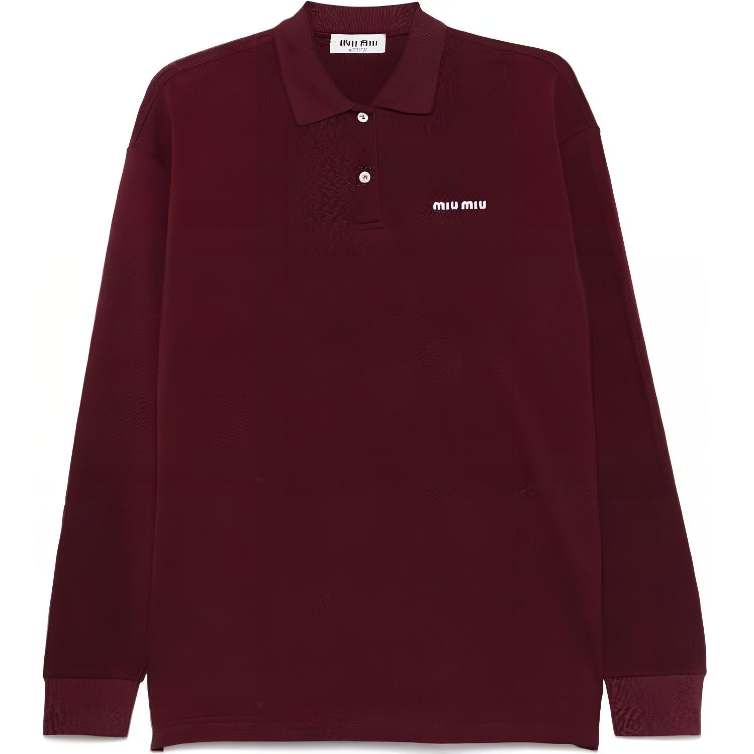 Miu Miu Logo Polo Shirt