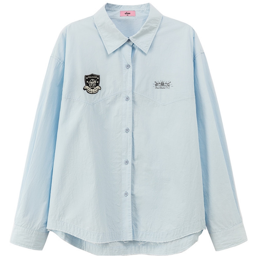 Chuu Loose Casual Long Sleeve Shirt — фото 2