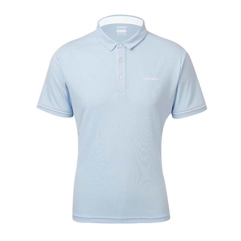 Kawasaki/川崎 Kawasaki Polo Shirt Ice Blue
