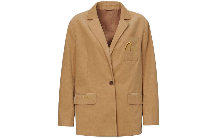 EVISU AW21 Corduroy Blazer Brown