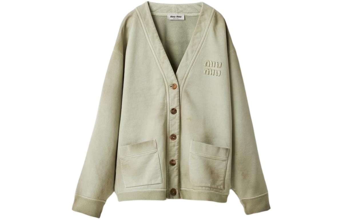 Miu Miu SS24 Logo Knit Sweater