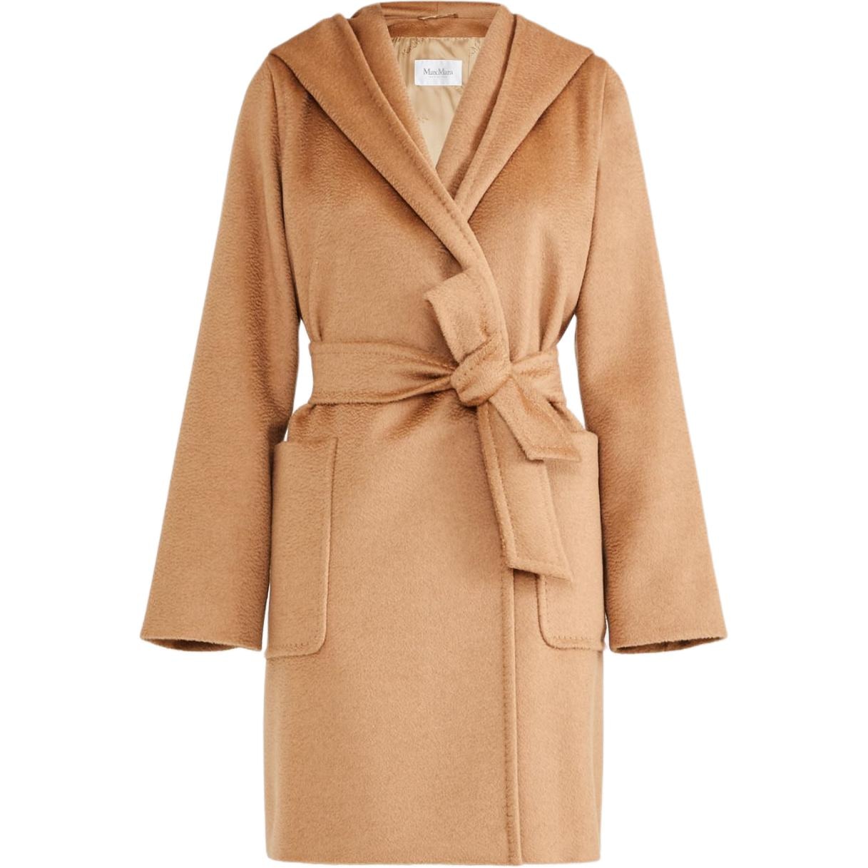 MaxMara Rialto Camel Colour Robe Coat