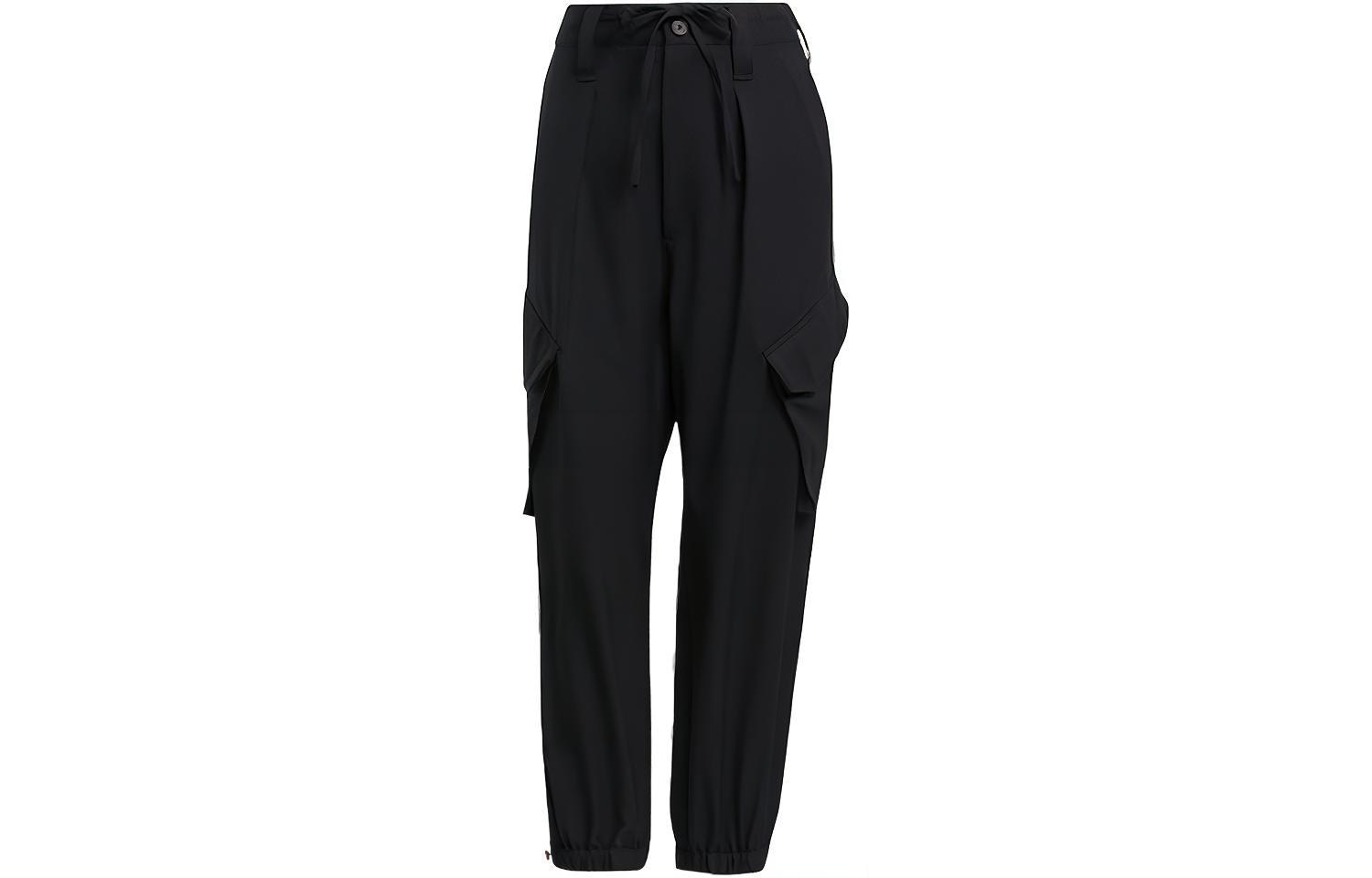 Y-3 Wool Cargo Pants Black