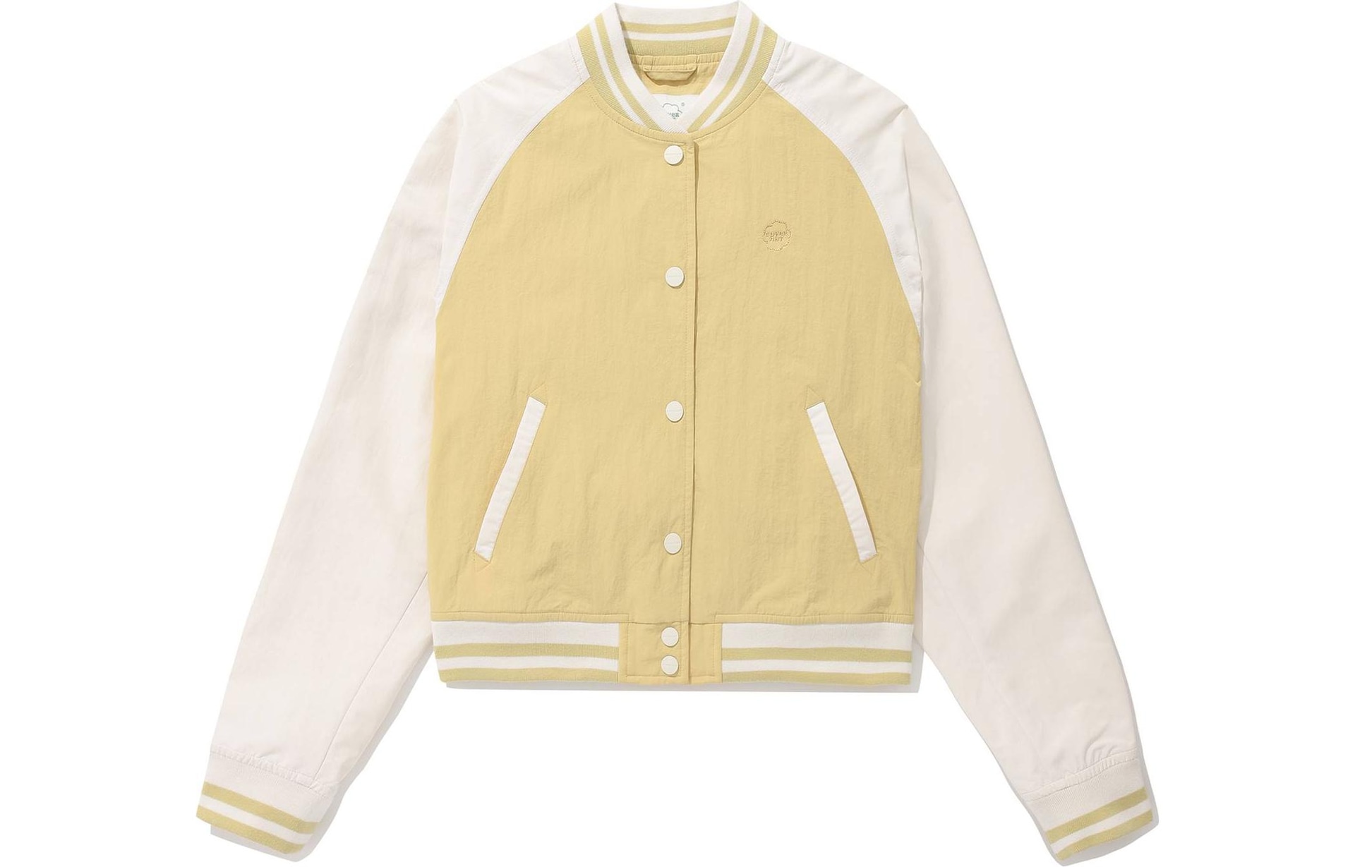 Covernat SS24 Raglan Button Cardigan Light Yellow