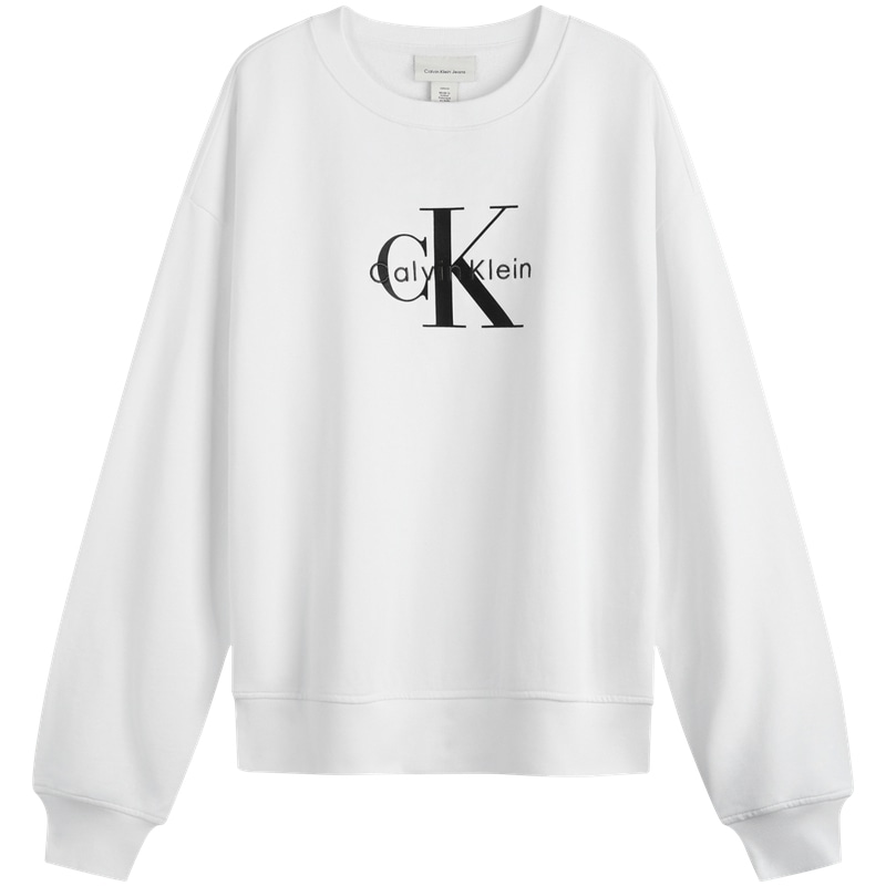 Calvin Klein Classic Embroidered Crewneck Sweatshirt — фото 10