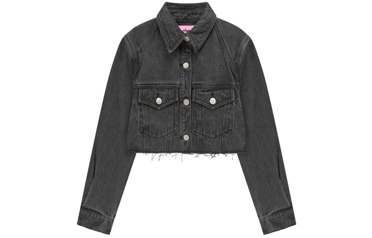 CHUU Denim Jacket Loose Fit Tie-Dye