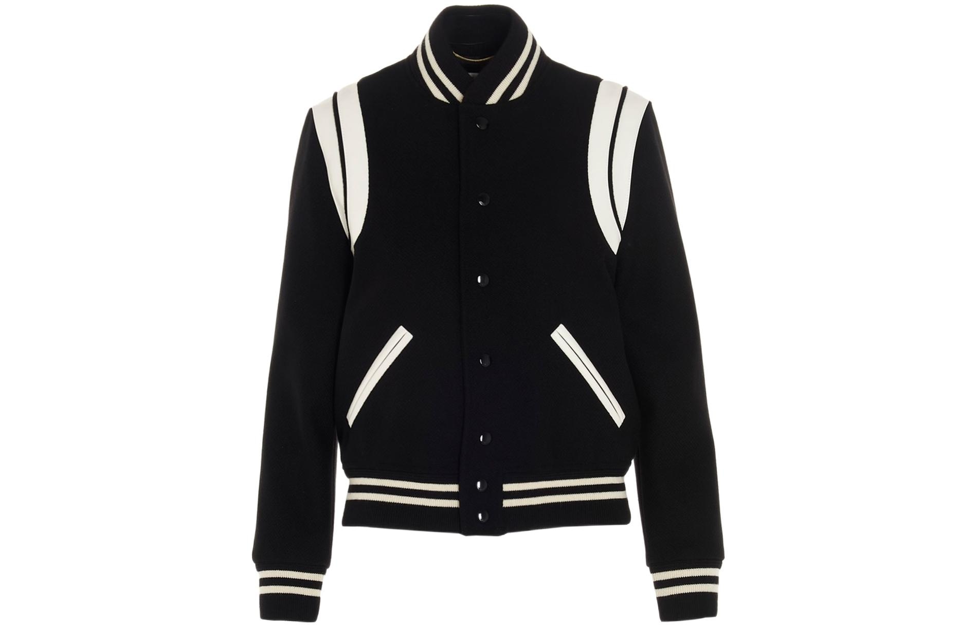 SAINT LAURENT/圣罗兰 Saint Laurent Teddy Jacket Black