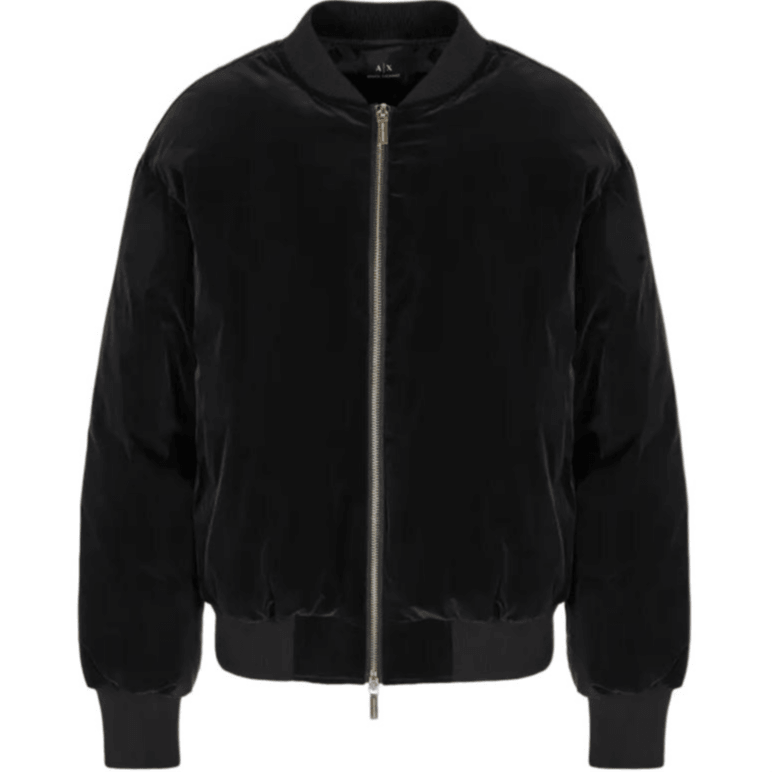 Armani Exchange AE FW24 Cotton Jacket Black