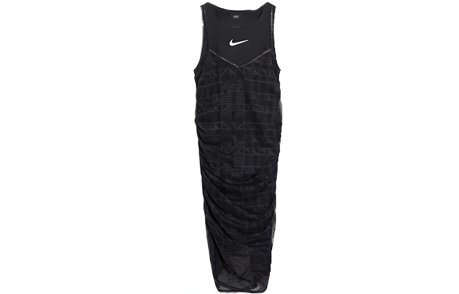 Nike Sleeveless Logo Dress Black