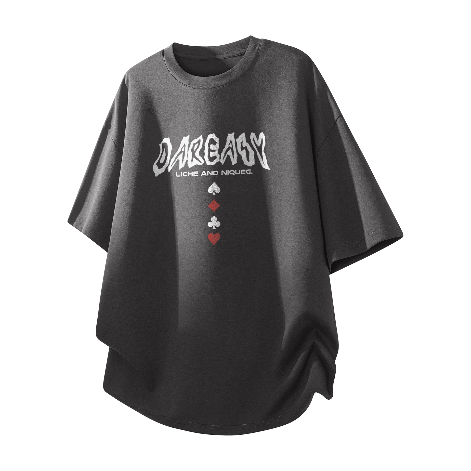 Dareasy Poker Print T-Shirt — фото 5