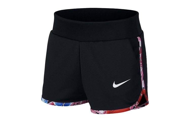 Nike Floral Running Shorts Black