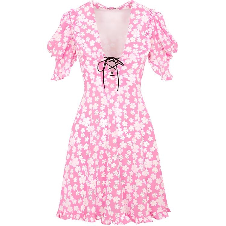 Miu Miu Floral Print Dress