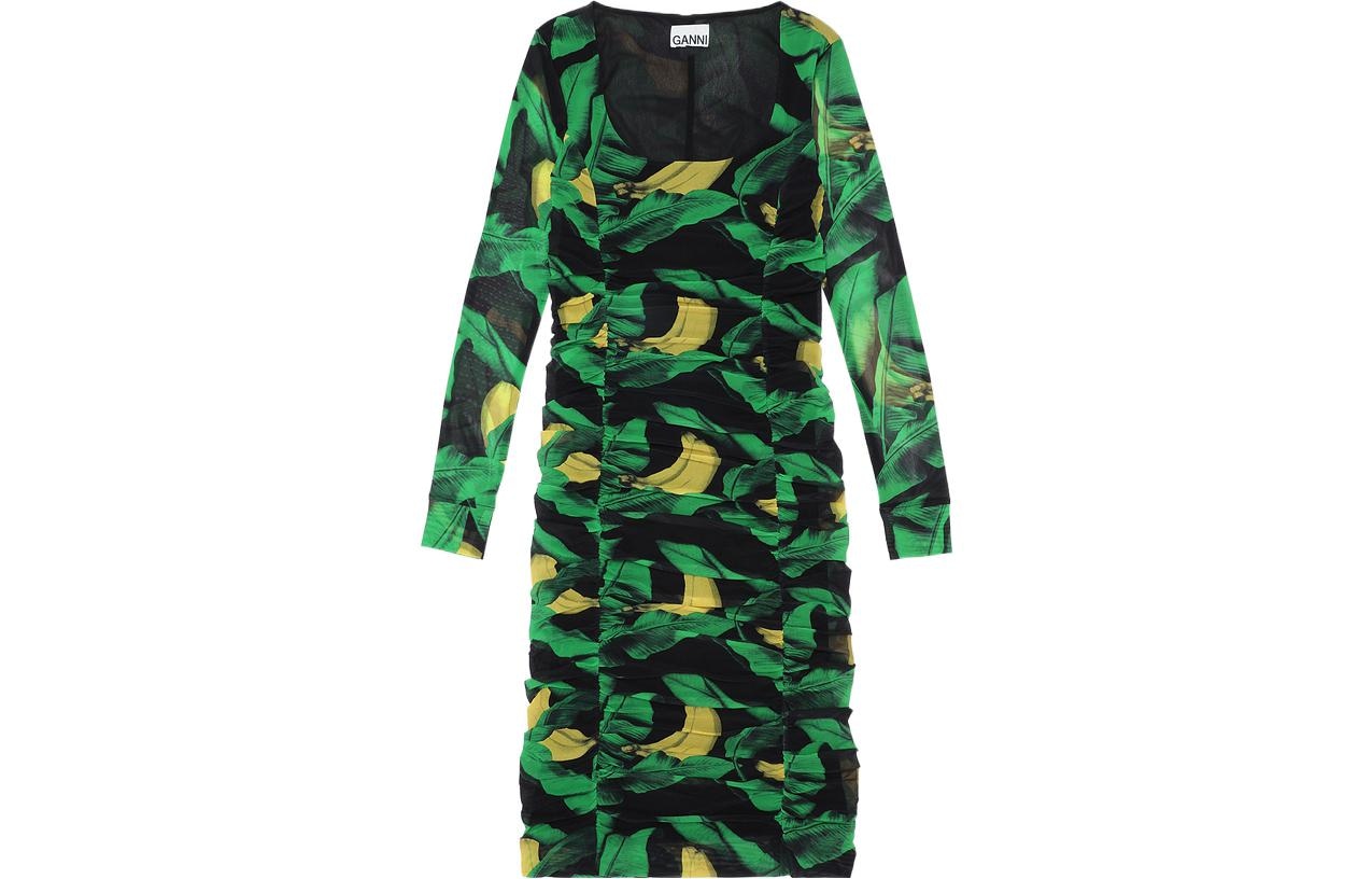 GANNI FW22 Black Dress