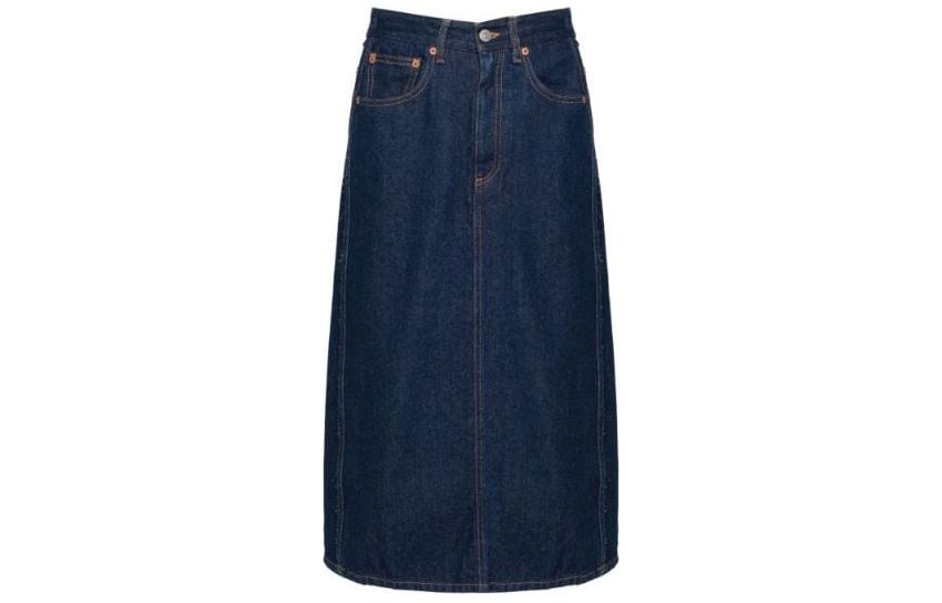 MM6 Maison Margiela Denim Skirt