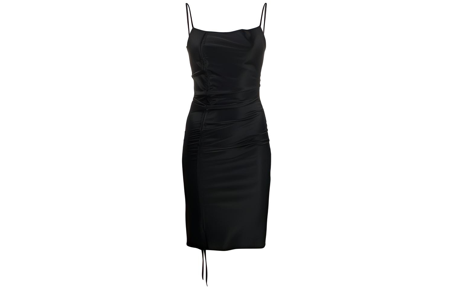 GCDS SS21 Black Dress