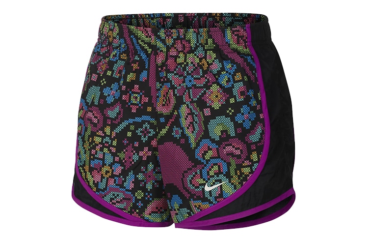 Nike Tempo Printed Running Shorts Women Black
